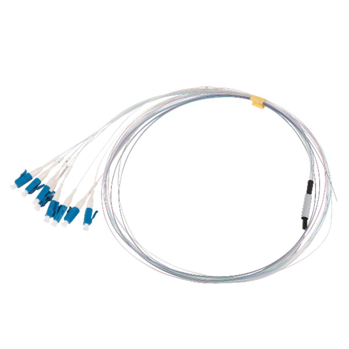 Fanout SM 8-Ribbon G657A - FANOUT LC/UPC SM 8 RIBBON A80L01