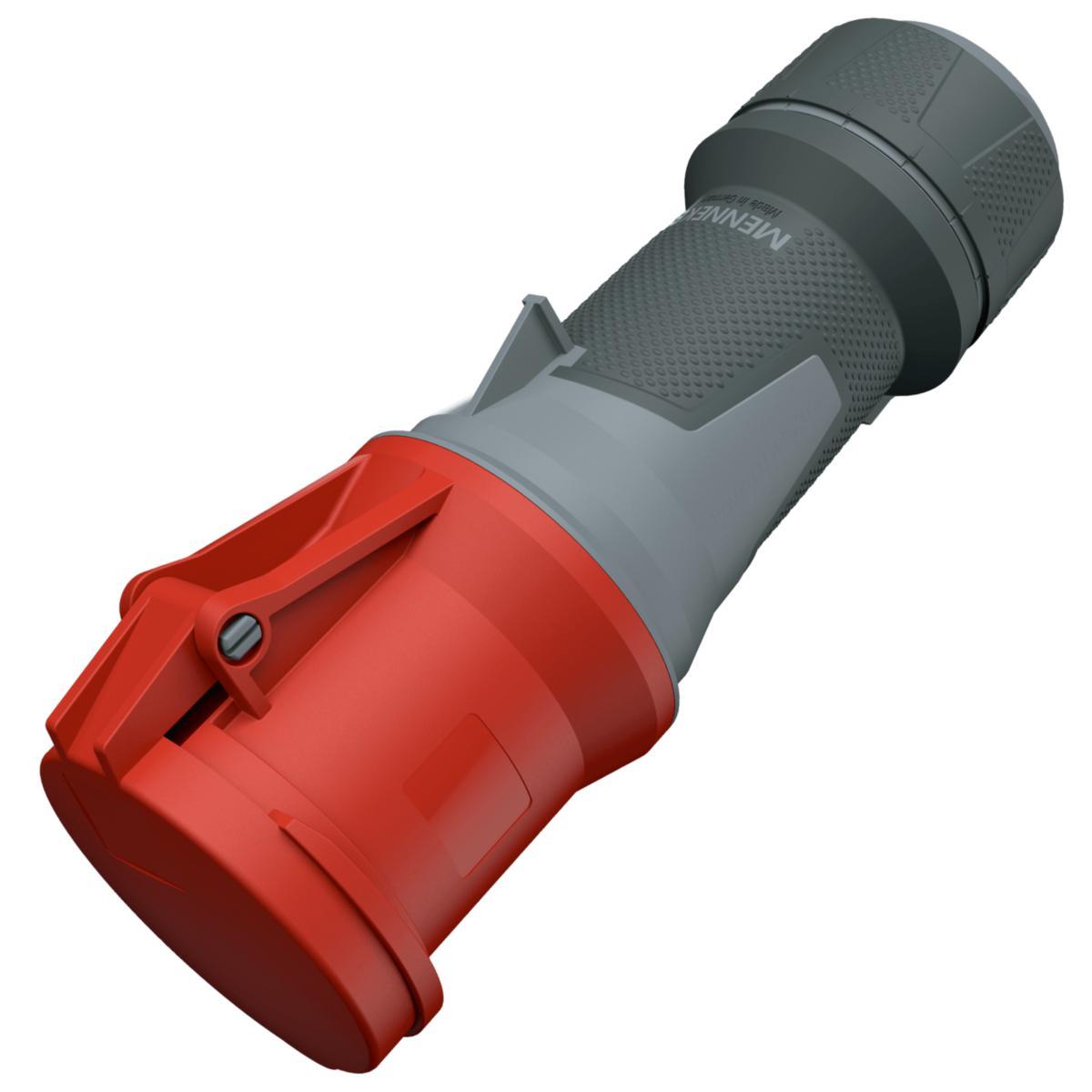 Cone socket CEE, PowerTop Xtra, with thread lock - CONN. 63A5P6H400V IP44 0