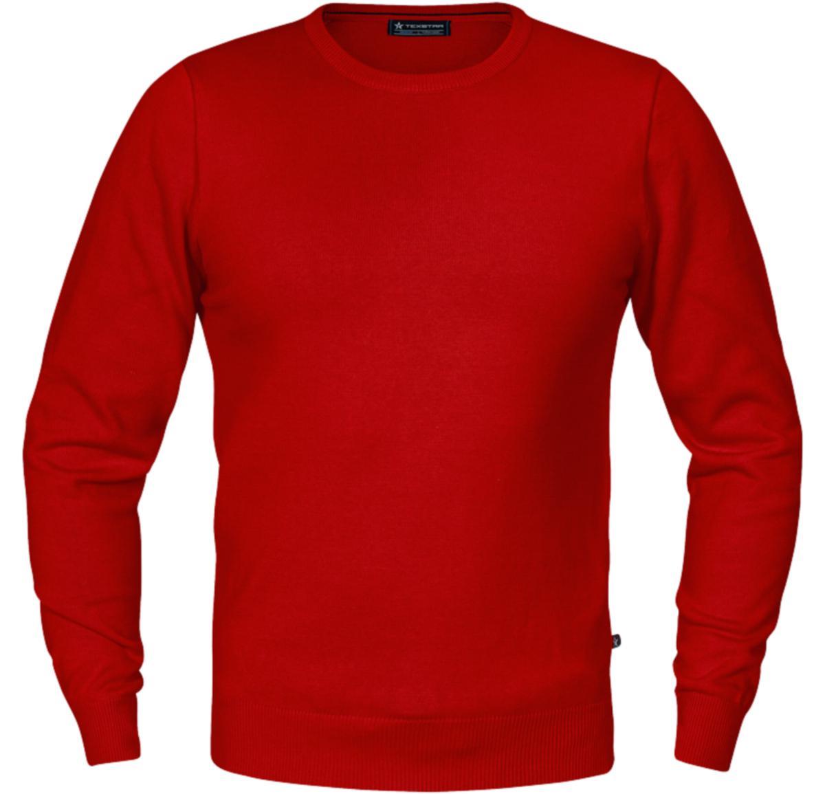 Pullover Texstar PL05 - PULLOVER TEXSTAR PL05 RÖD STL 3XL