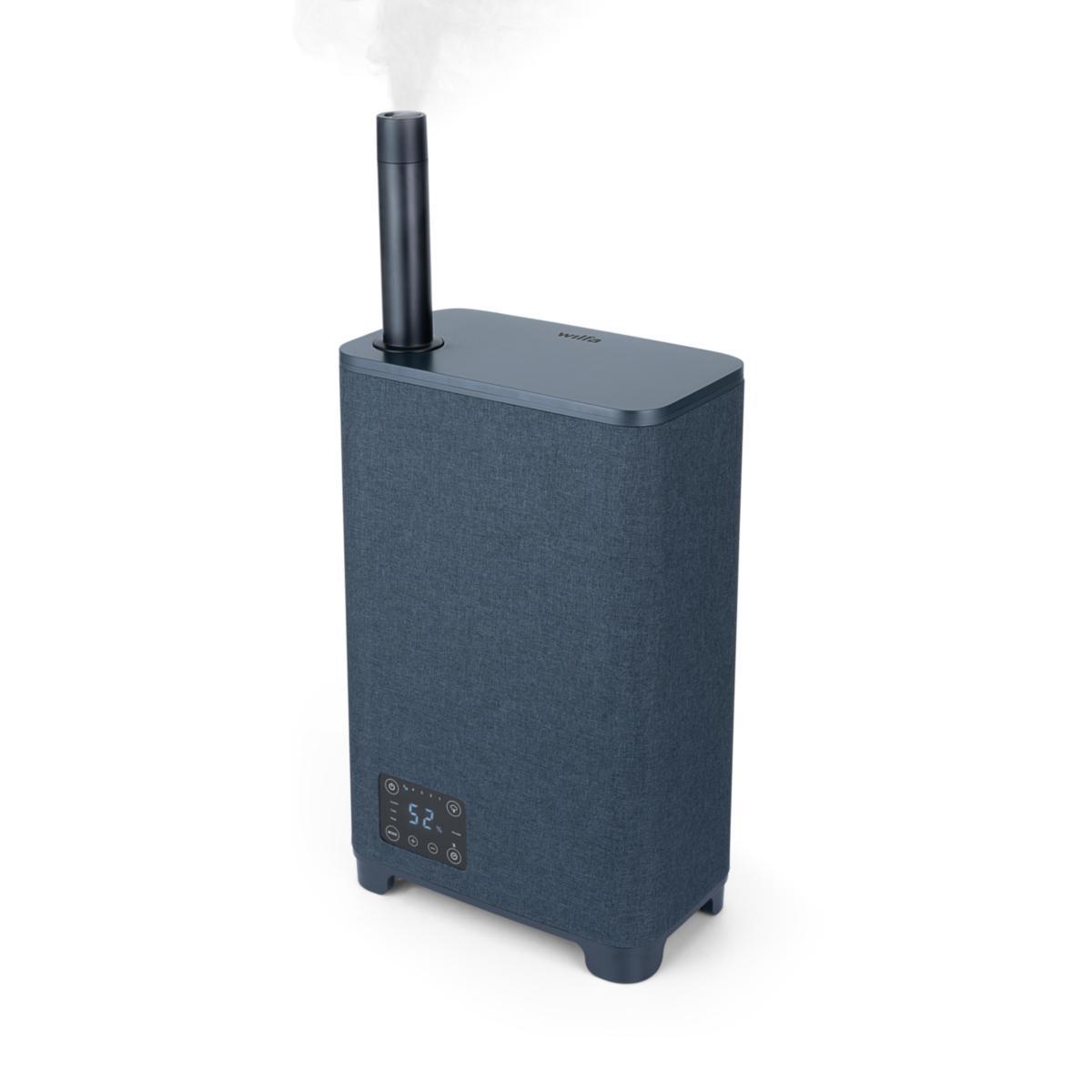Luftfuktare, 95 m², Nimbus - LUFTFUKTARE 95 M² TEXTIL GRÅ NIMBUS WILFA