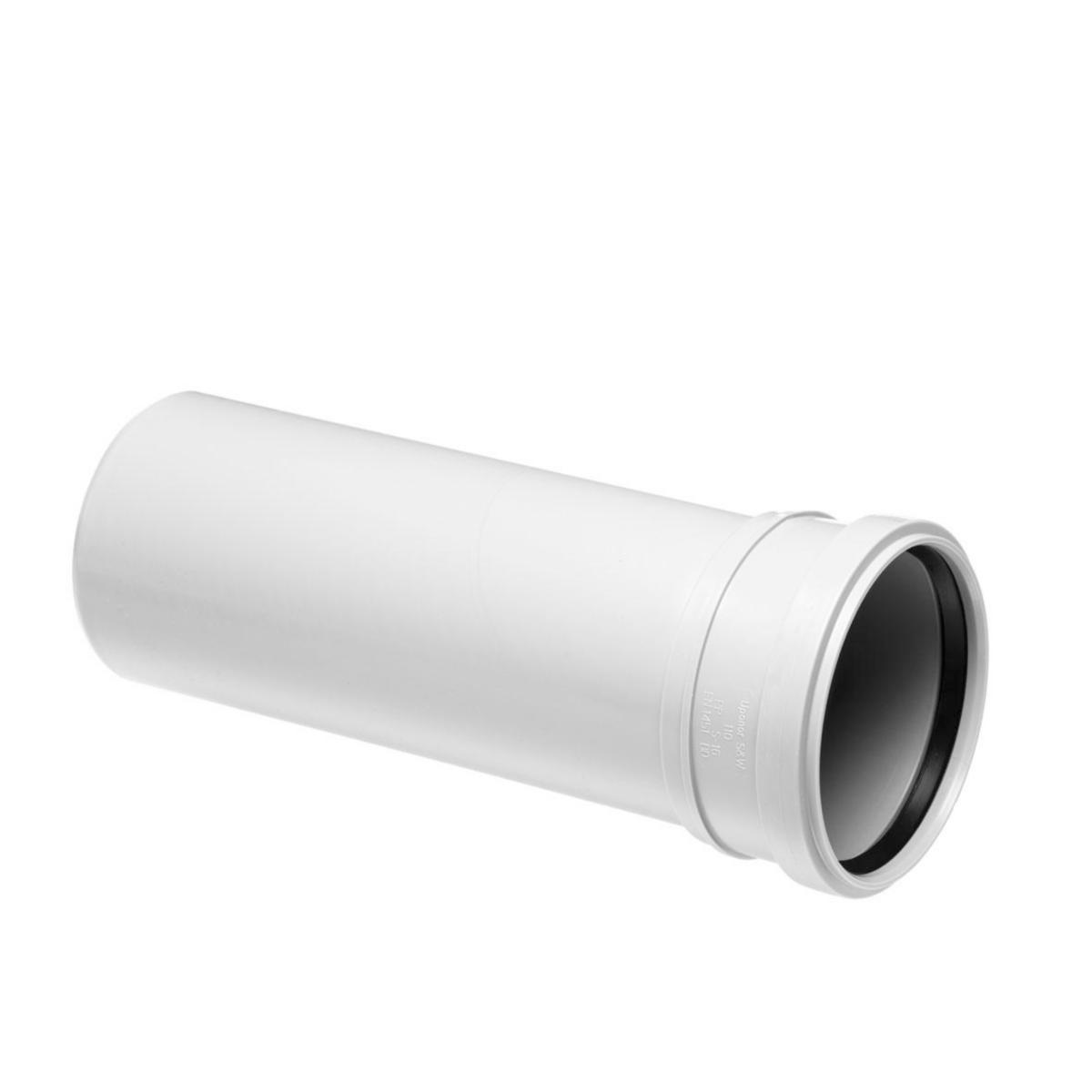 Rör 1muff 1M Decibel, Uponor - DECIBEL RÖR 1 MUFF 160 1M UPONOR