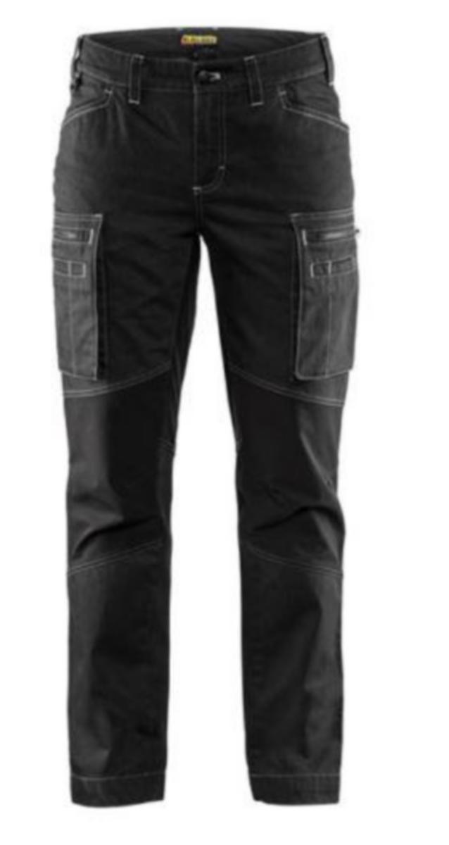 Midjebyxa Blåkläder 7159-1142 Dam - SERVICEBYXA BLK 7159-1142 DAM BLK SVART STL C40