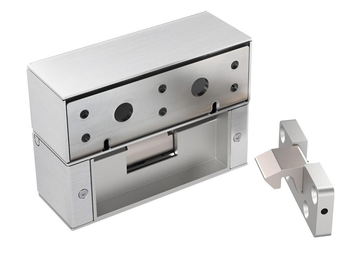 Elslutbleck Step 8 med vinkel utanpåliggande - LÅS UTANPÅLIGGANDE 8 ST891 ST891