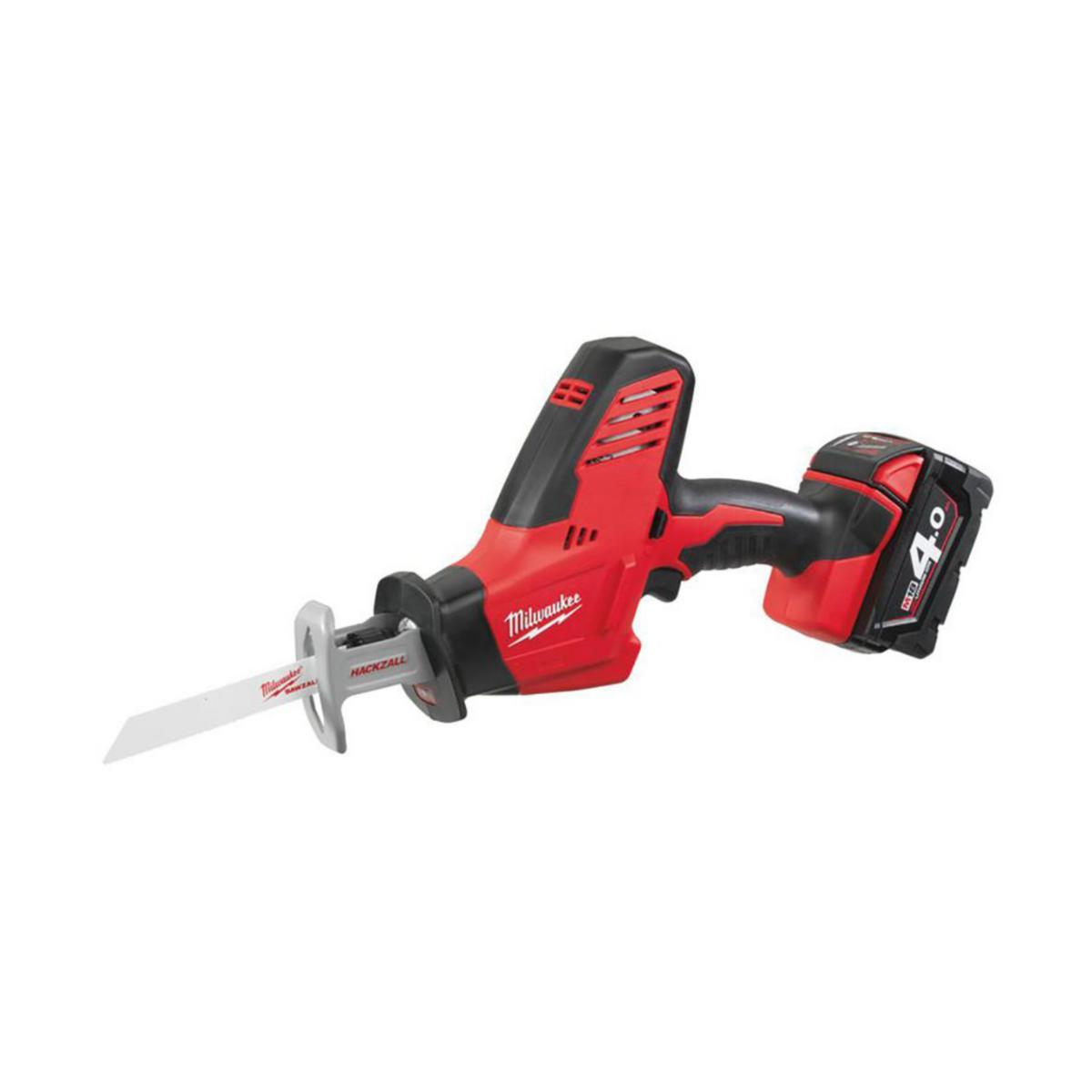 Tigersåg Milwaukee C18 HZ-402B - TIGERSÅG MILWAUKEE C18 HZ-402B 18V 2X4,0AH M18