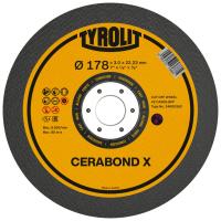 Kapskiva Tyrolit Cerabond X Gjutgods