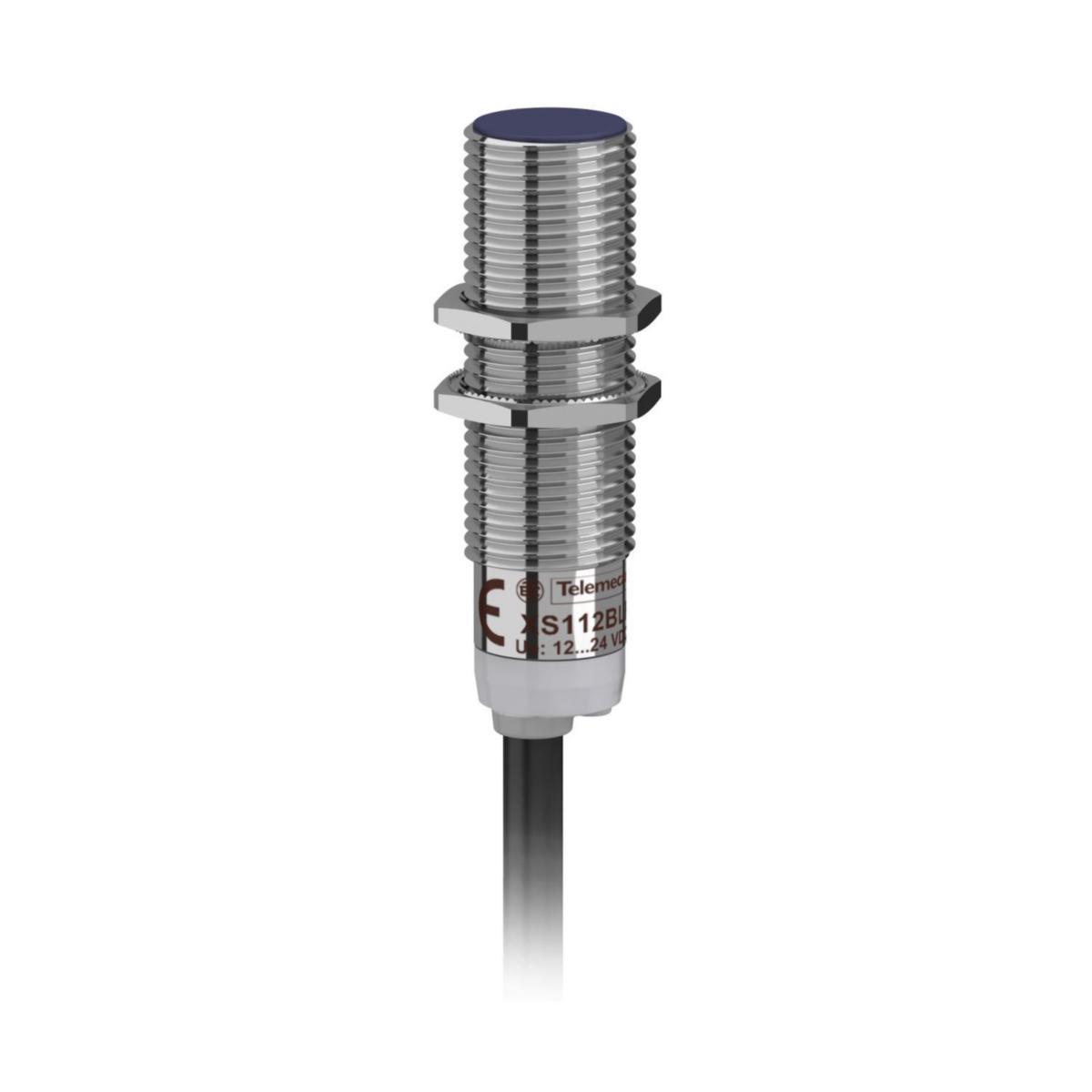 Induktiv givare XS1/2 Osisense DC-matning standard Bas - IND GIVARE M12 DC PNP NO XS112BLPAL2