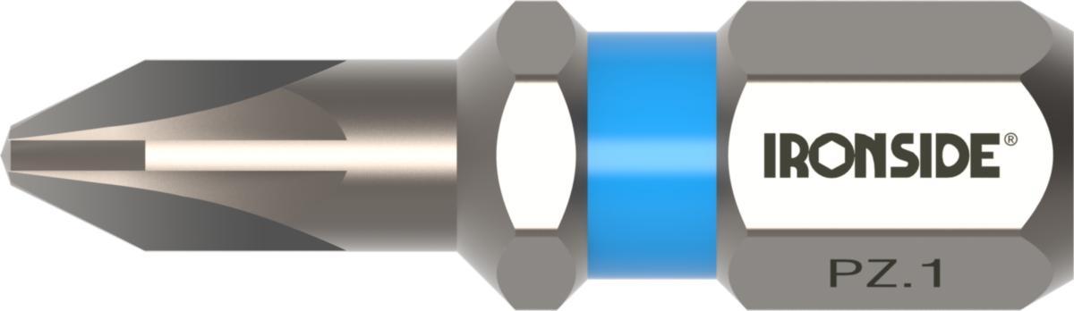 Bits Ironside for Pozidriv cross slot - IRONSIDE PZ1 BITS 10-PACK LENGTH 25MM 244158/201635