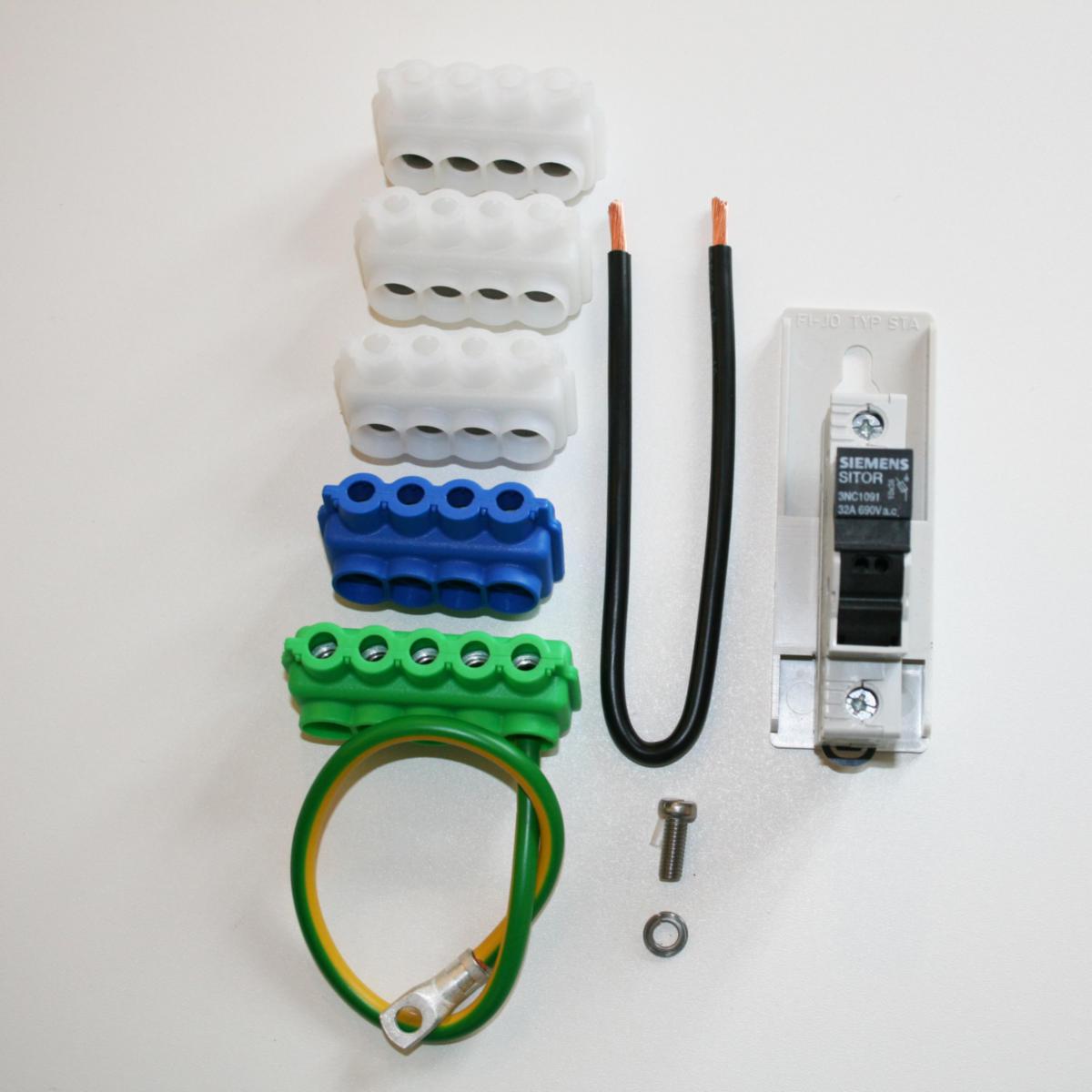 Stolpinsats Kompakt STA - STOLPSÄKRING 4X25/1 AUTOMAT STA-1-4-4 MK