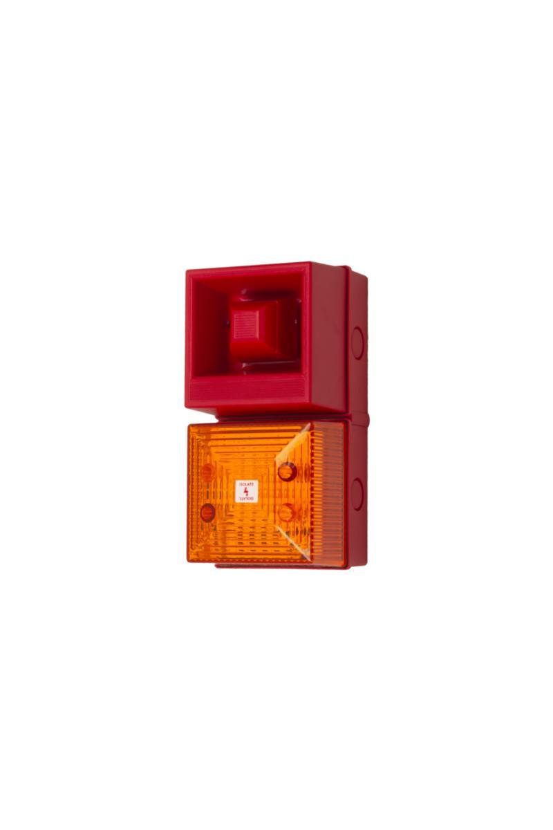 Blixtljus/siren YL40 - BLIX/SIR YL40 RN 230AC LED ORA YL40/NL/A/RN/WR