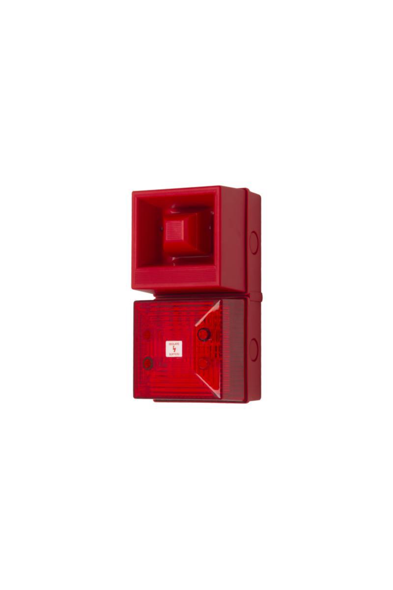 Blixtljus/siren YL40 - BLIX/SIR YL40(2) RN 24DC XE RÖ YL40/D50/R/RN/WR(2)