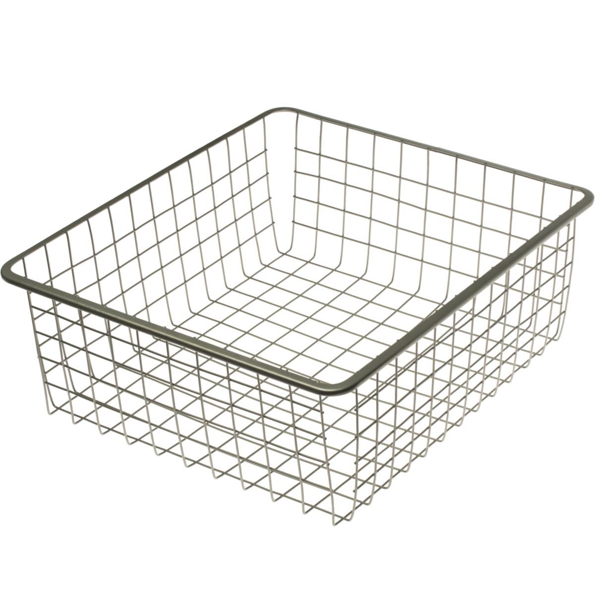 Trådkorg till Tvättbänk, Nimo - NIMO TRÅDKORG T. TVÄTTBÄNK 336X494X175, SILVER TB1200T