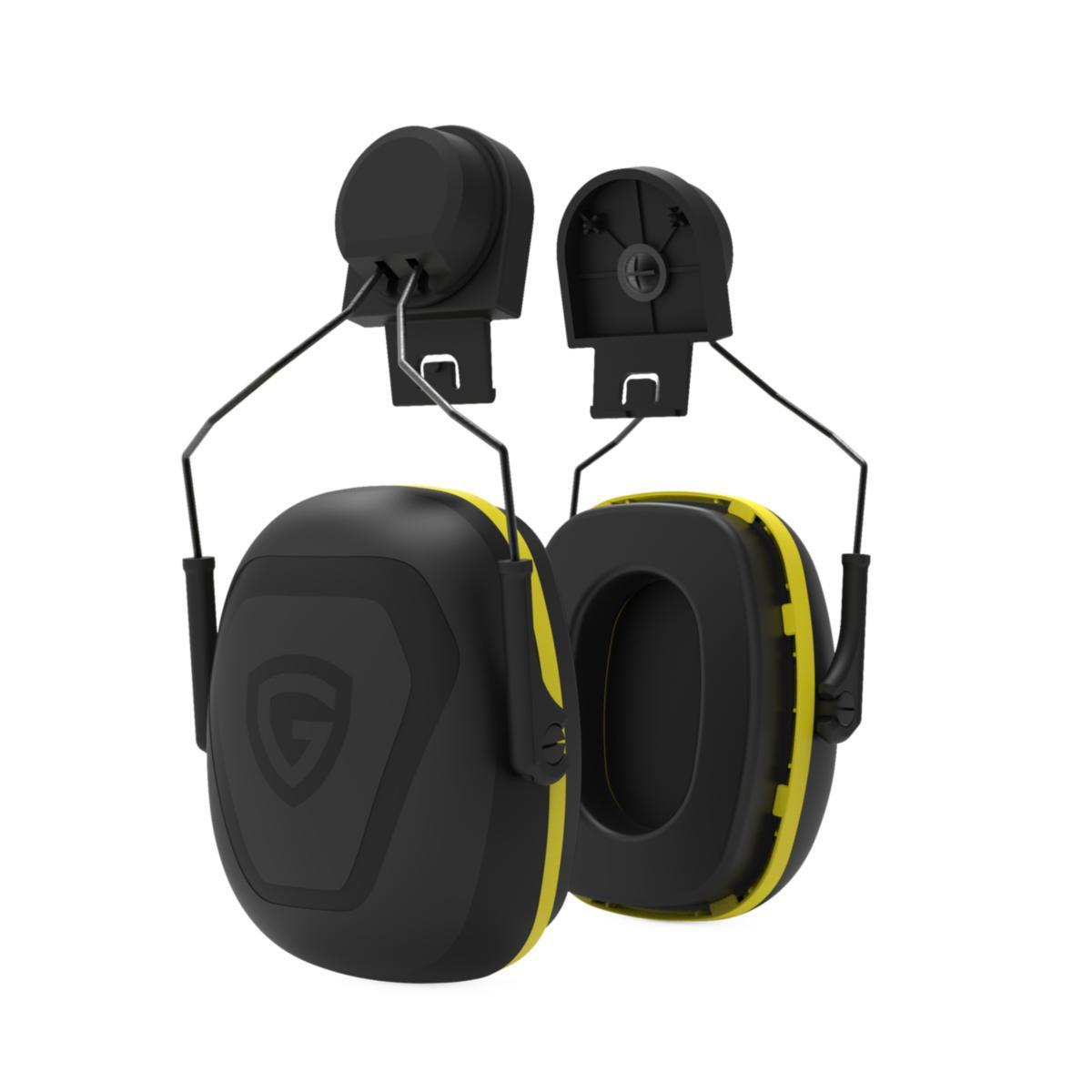 Kuulonsuojain Guardio Freebird Comfort Plus - HEARING PROT. FREEBIRD COMFORT PLUS HELM.MOUNT BLACK, ONESIZE