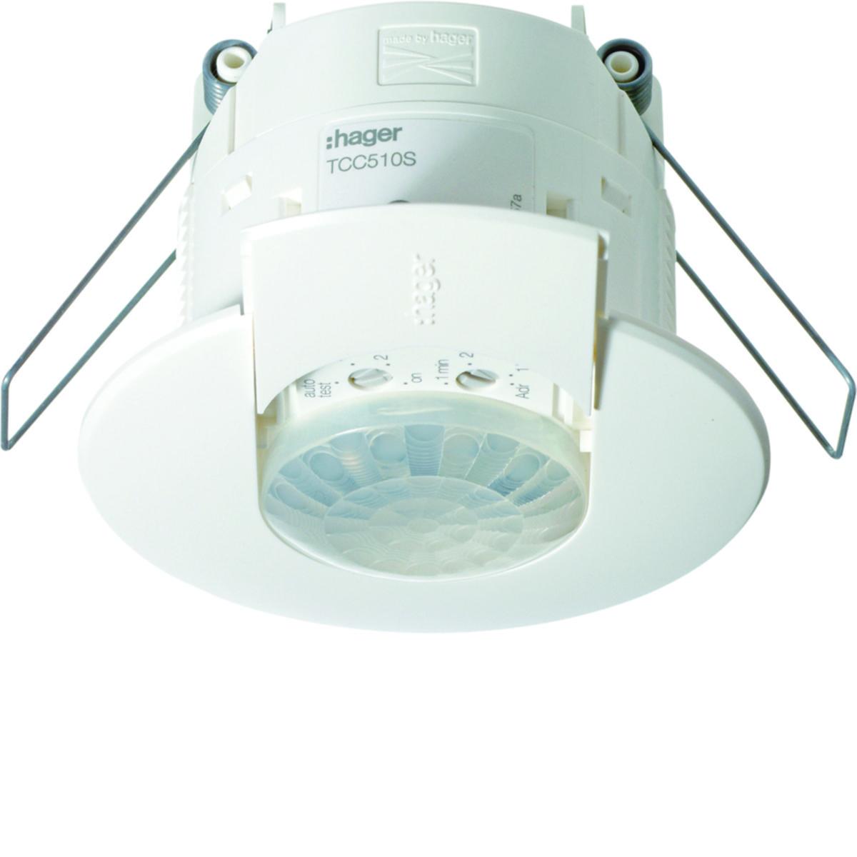 Närvarodetektor, KNX, HAGER - NÄRVARODETEKTOR KNX 1 KAN 360° 