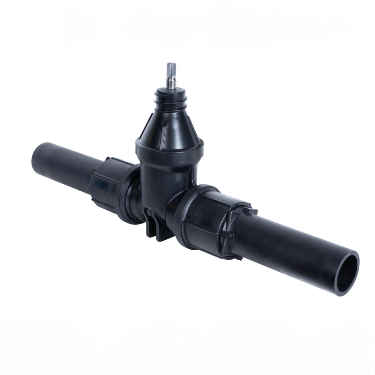 Servisventiler Hawle Typ 2670 - 63 HAWLE SERVISVENTIL 2670 MED PE-ÄNDAR PE100-RC, POM