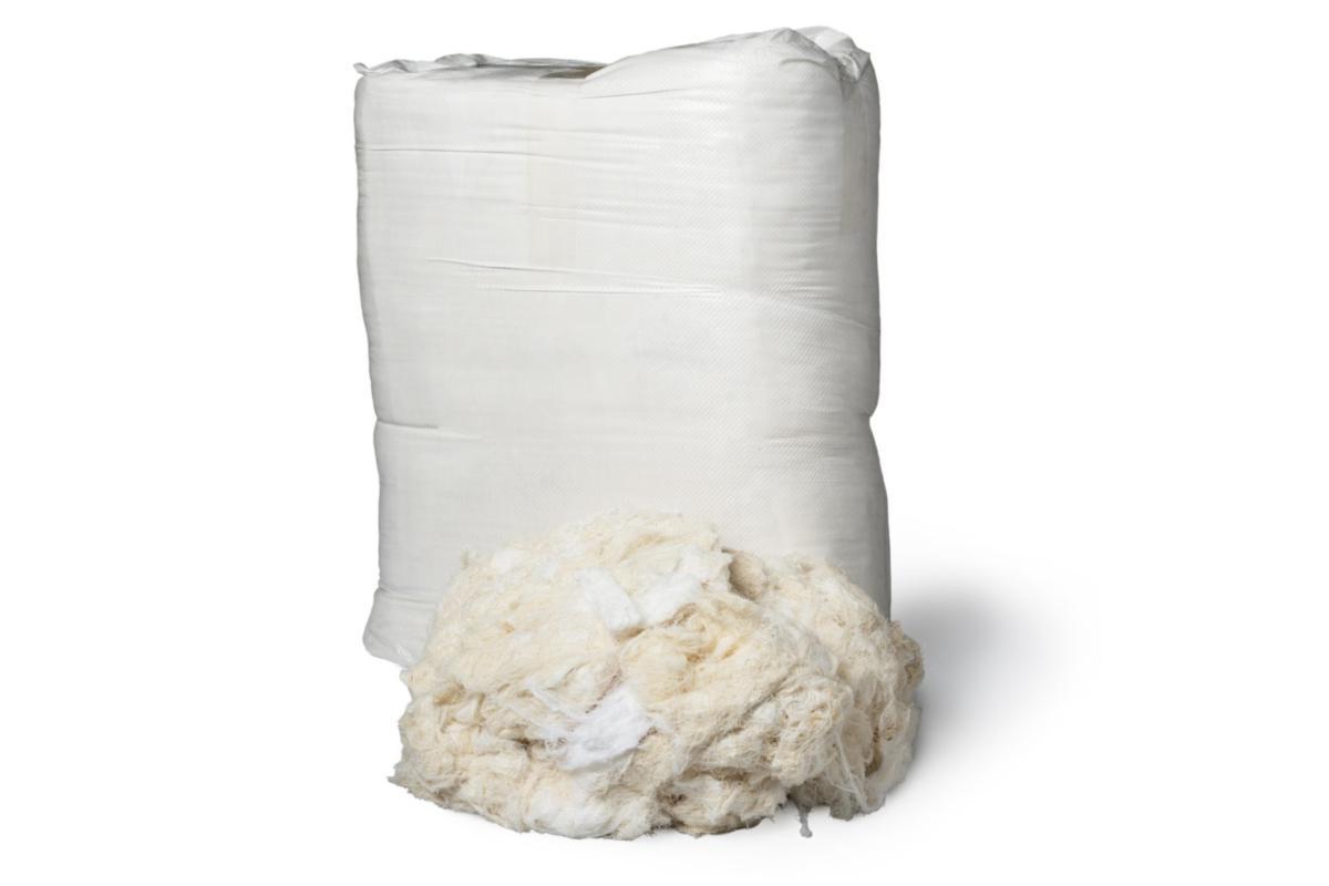 Cotton waste Spillify Premium - COTTON WASTE SPILLIFY 25KG WHITE PREMIUM