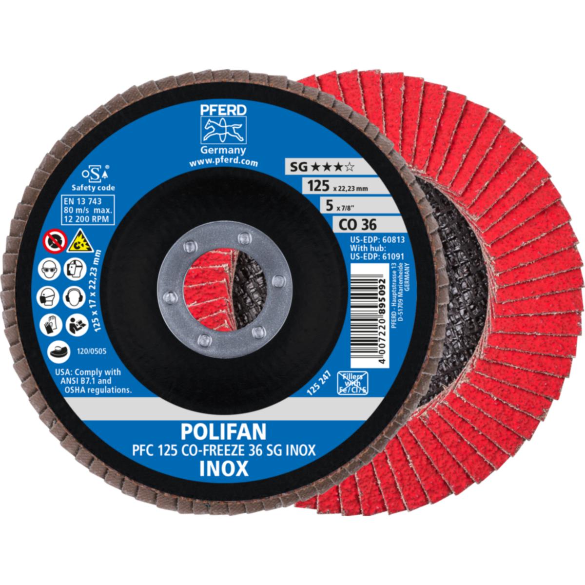 Lamellrondell Pferd Co-Freeze Konisk - LAMELLRONDELL PFERD CO-FREEZE PFC 125MM K80