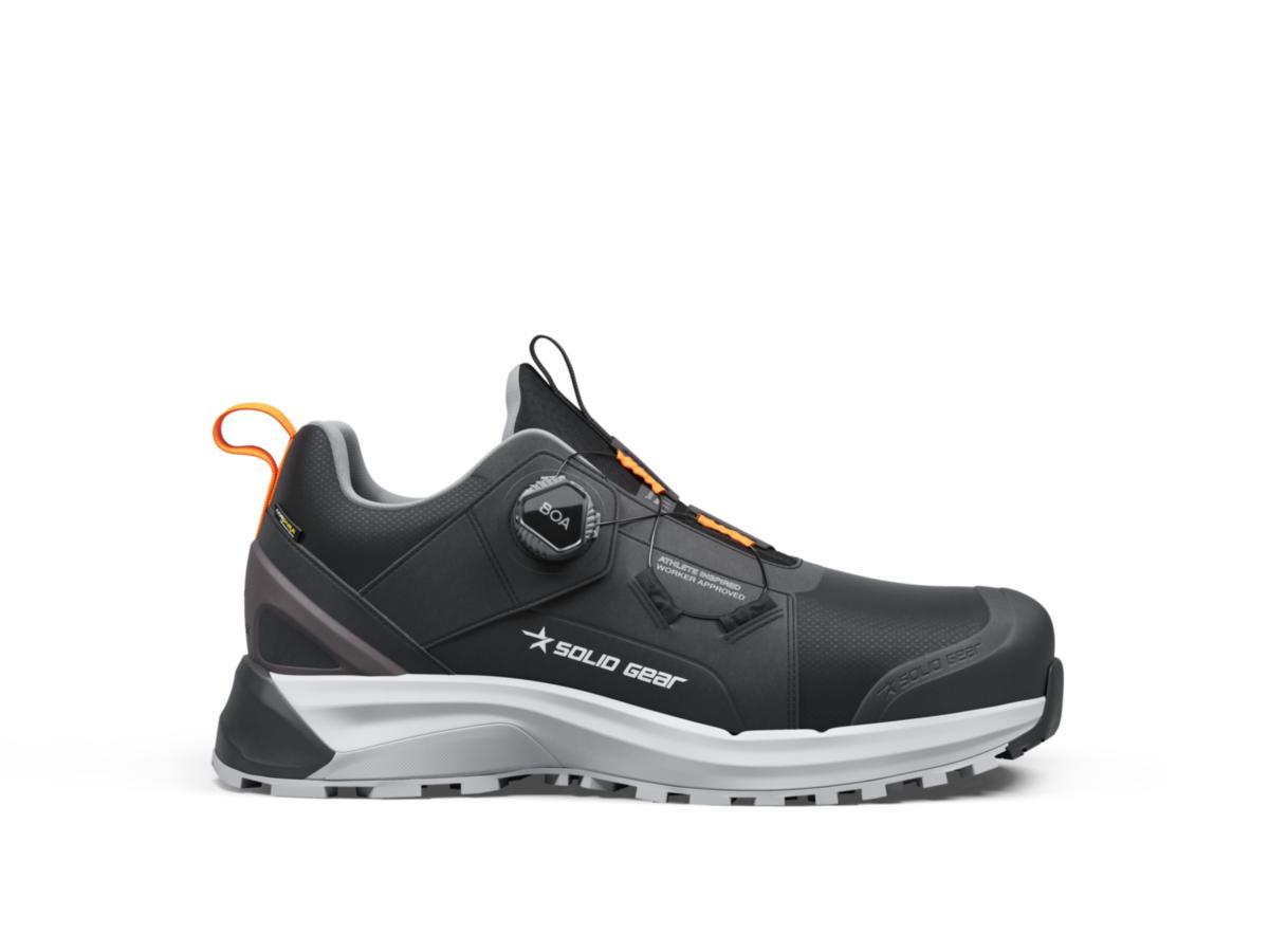 Safetyshoe Solid Gear Sonar WRP - Sonar WRP Low BLK/RED Size: 39