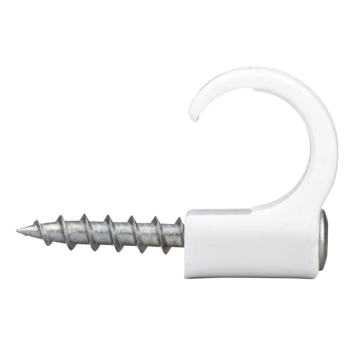 Screw clamp TCS-X-C3 SECOR with Torx T20-slot - SCREW CLIPS TCS-X-C3 18-22 WH 50 PCS