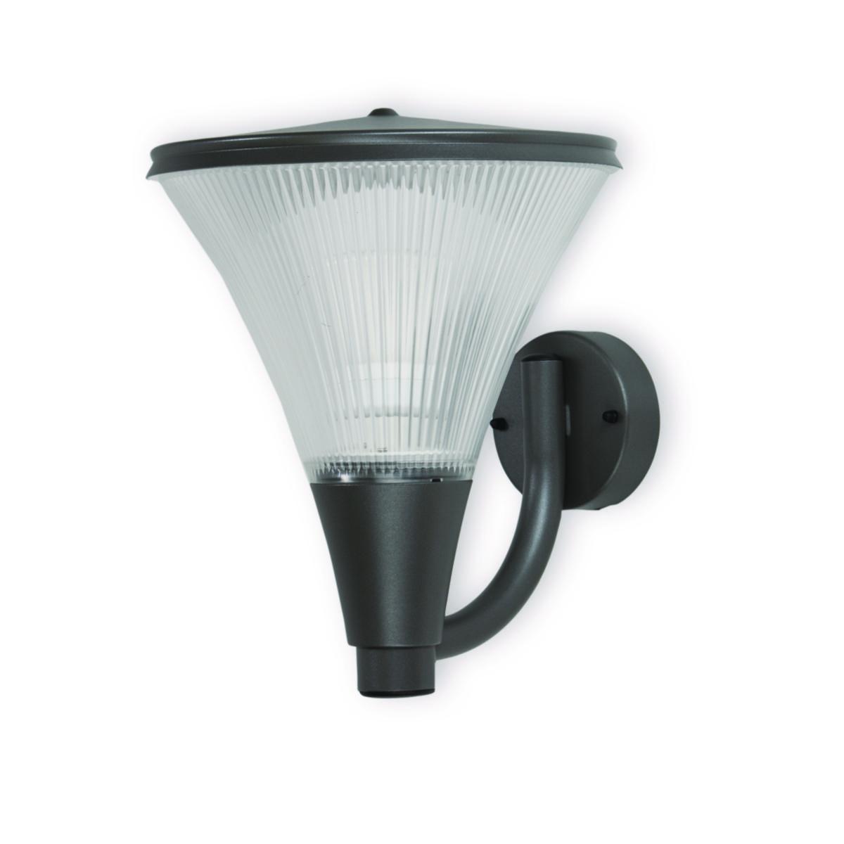 Väggarmatur Aaria LED - VÄGGARM IP44 LED 10W G GRÅ AA03GHLED