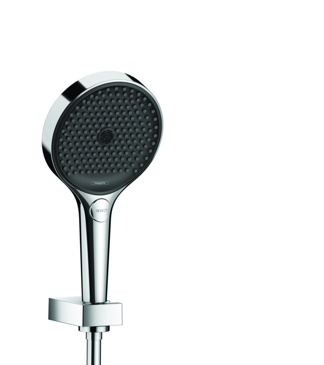 Handdusch HG Rainfinity 130 1Jet Porterset, Hansgrohe - HANSGROHE HANDDUSCH RAINFINITY 130 3J PORTERSET KROM