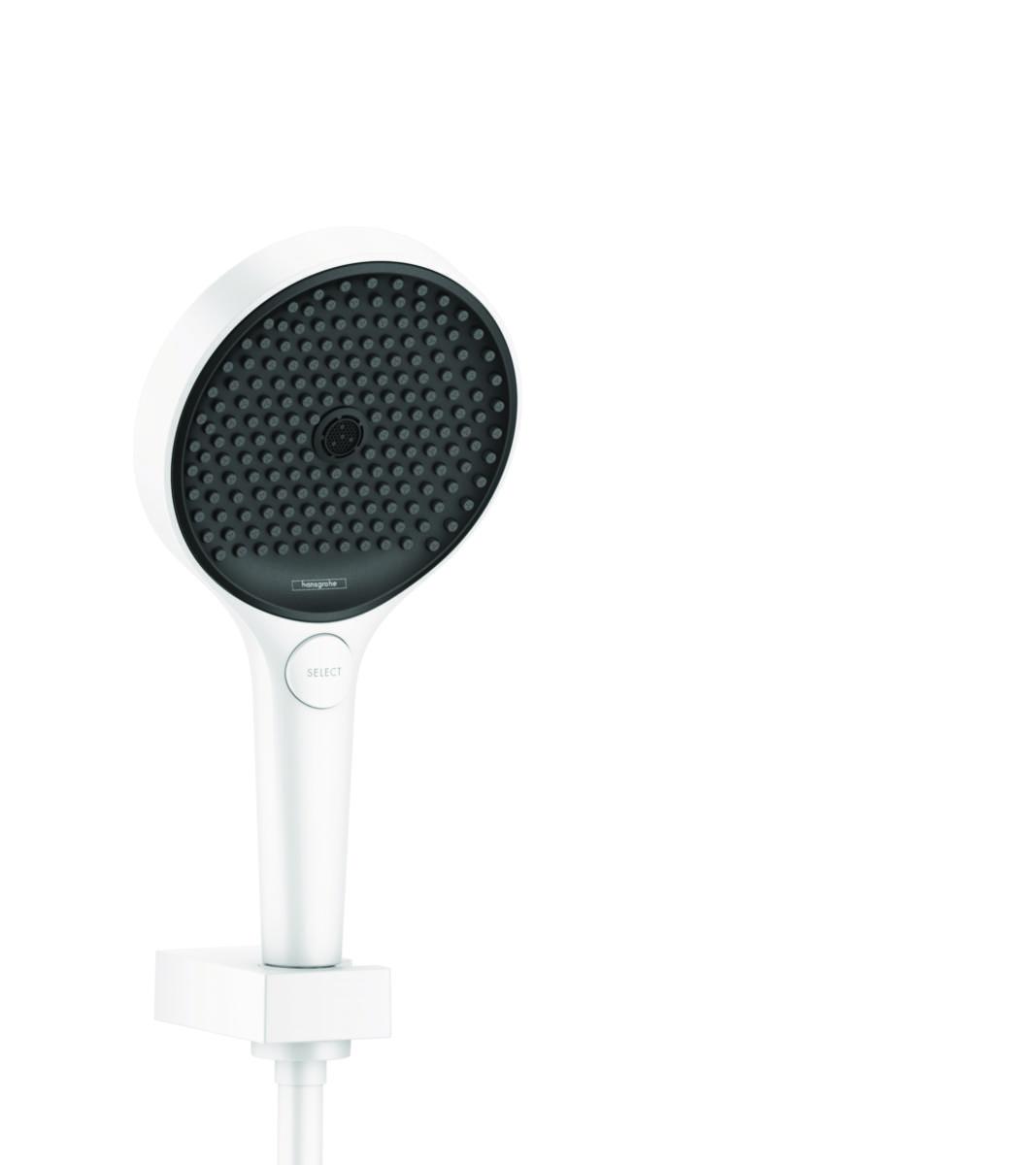 Handdusch HG Rainfinity 130 1Jet Porterset, Hansgrohe - HANSGROHE HANDDUSCH RAINFINITY 130 3J PORTERSET MATT VIT