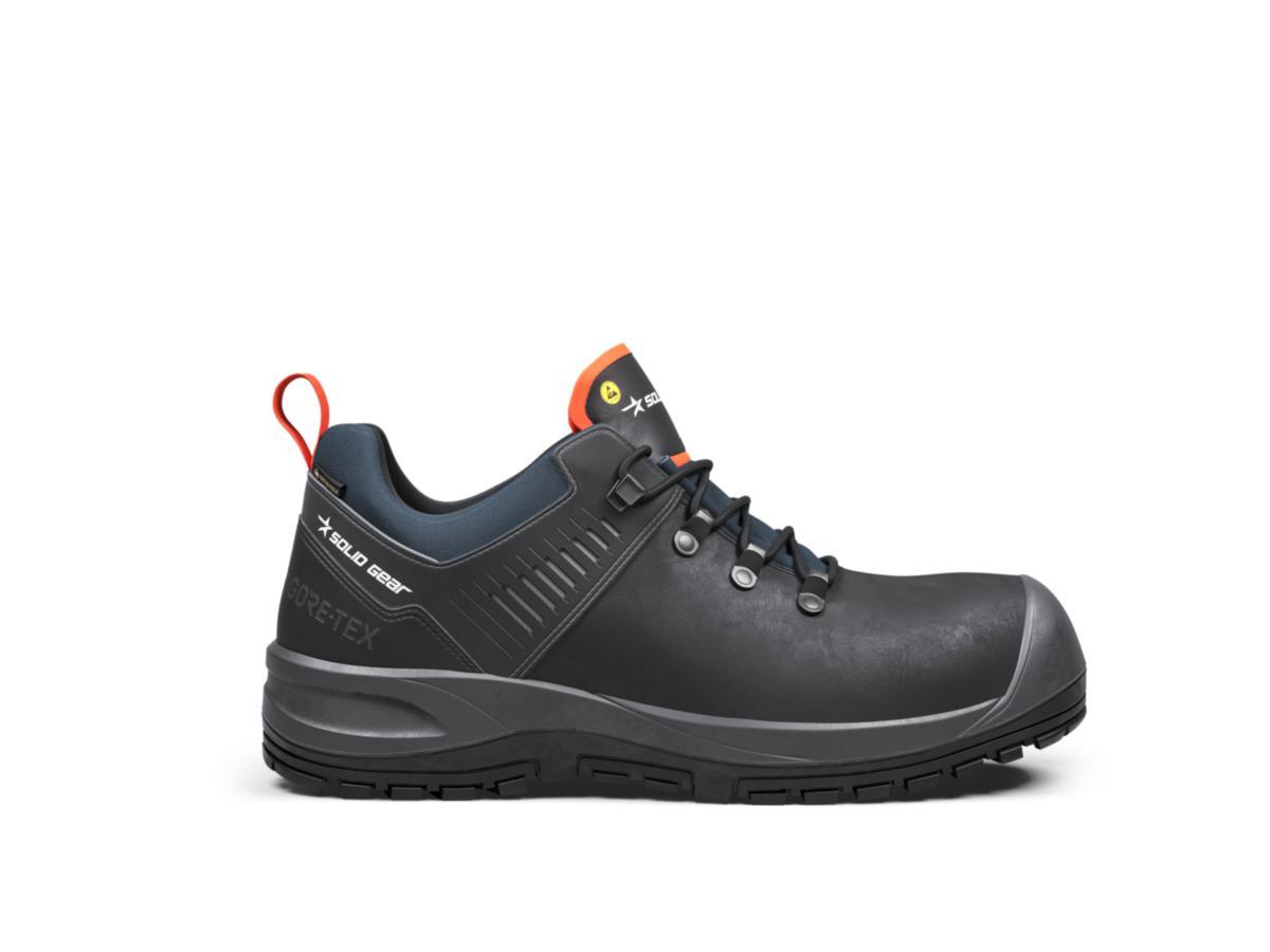 Skyddssko Solid Gear Ion GTX - SKYDDSSKO SOLID GEAR ION GTX S7L SVART/RÖD STL 39