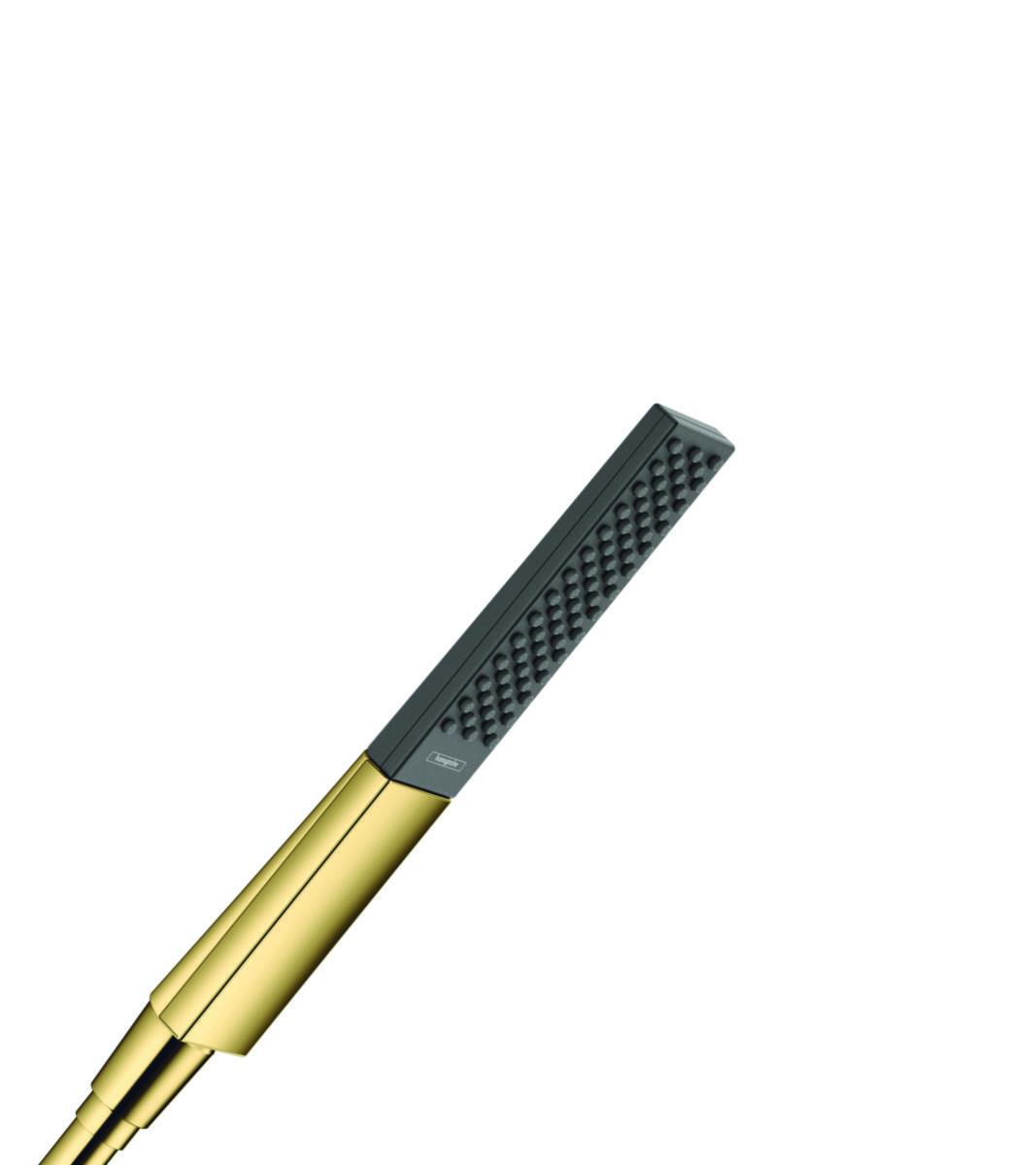 Handdusch HG Pinnhanddusch 100 1jet, Hansgrohe - HANSGROHE HANDDUSCH RAINFINITY PINNMOD.100 1JET POLERAD GULD