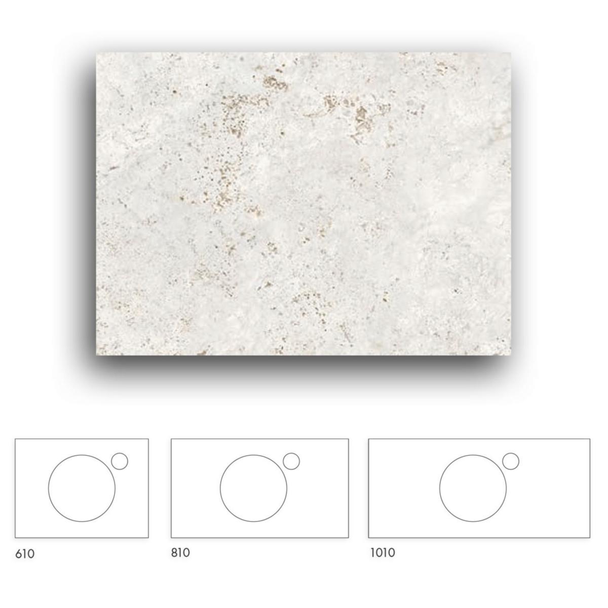 Bänkskiva TK05 Sabbia De, Macro - MACRO BÄNKSKIVA TK05 SABBIA DE 610X460X12 CEH