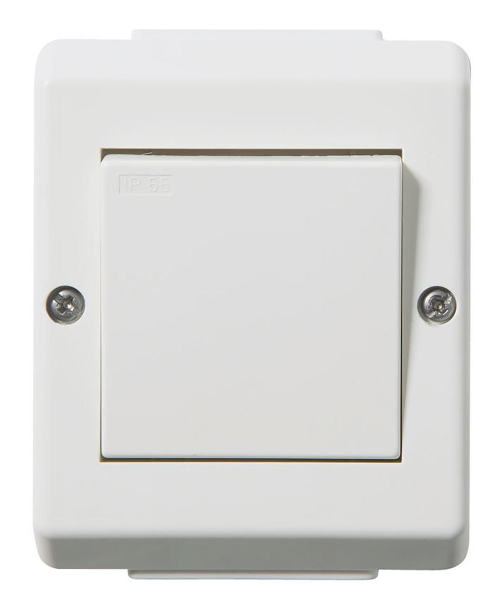 Switch without light IP55 - S16/1 VP SWITCH IMP WATERT.PW