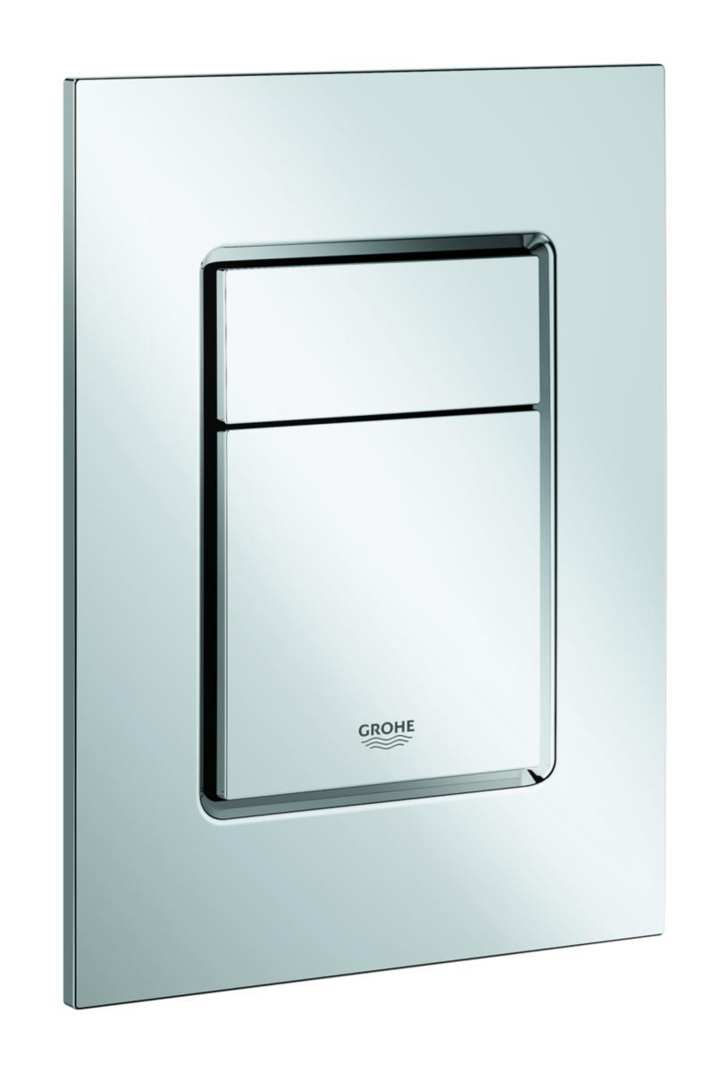Tryckplatta Skate Cosmopolitan, Grohe - GROHE SKATE COSMOP VÄGGPLATTA S KROM