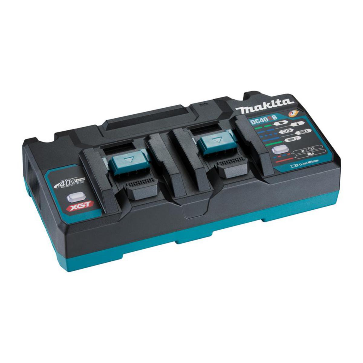 Snabbladdare Makita 191N09-8 - LADDARE 191N09-8 MAKITA 40V DC40RB DUBBELLADDARE