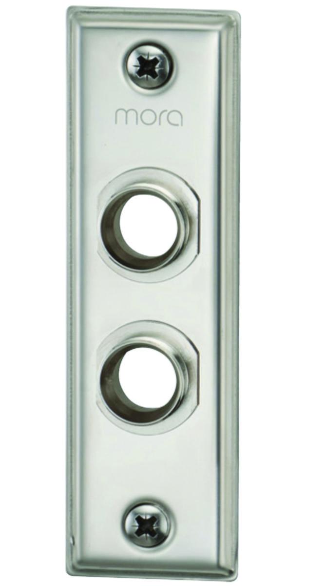 Väggbricka dubbel till Väggkopplingssystem Mora UPL 16-systemet - VÄGGBRICKA 2-HÅLS 16 PEX 40CC MA 632431