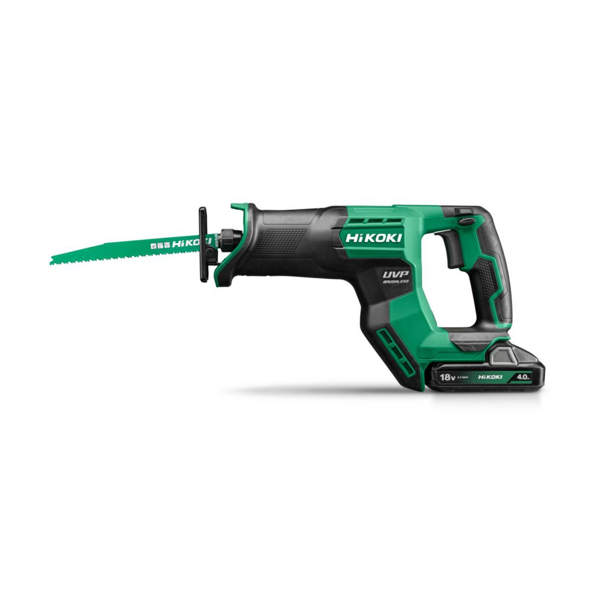 Tigersåg HiKOKI CR18DMA 4Ah - TIGERSÅG HIKOKI CR18DMA 4AH 18V UVP 4-MODE 2X4AH/HSC