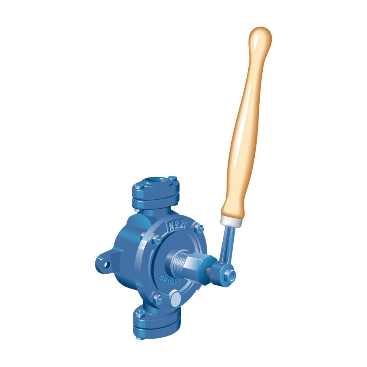 Klaffpumpar typ A-B, Gustavsberg - 20 KLAFFPUMP NR 1 ALLWEILER UTF A-B