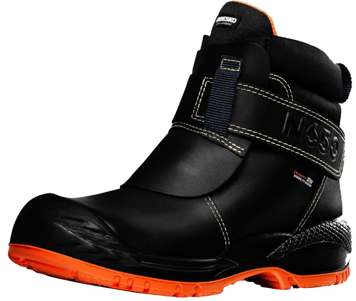Safety boot Arbesko 650 - SAFETY BOOT ARBESKO 650 S3 WELDING BL/OR SIZE 45
