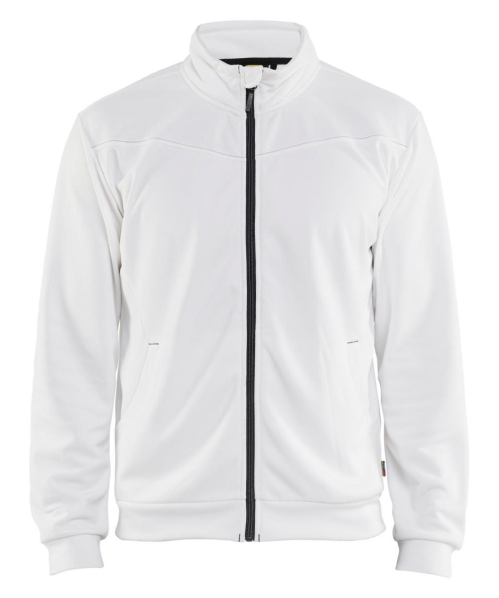 Tröja Blåkläder 3362-2526 - TRÖJA BLK 3362-2526 VIT/GRÅ HELZIP STL 4XL