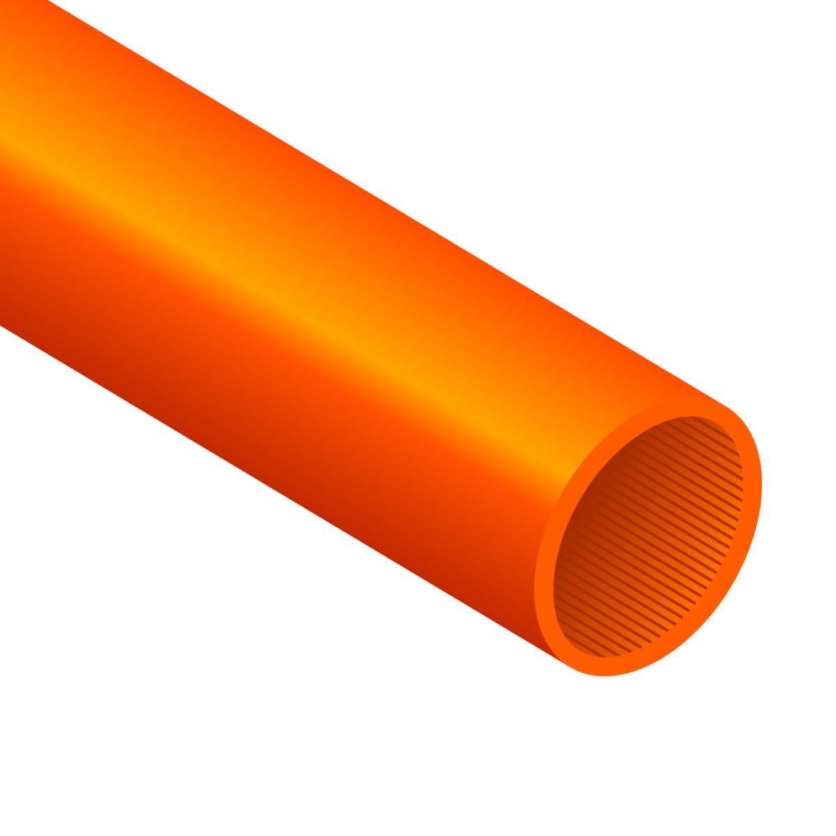 Mikrodukt Tunnväggig DI 12/10 - DB1 12/10 ORANGE 2000M