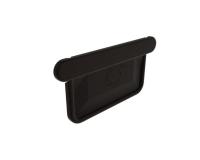 Rektangulär ränngavel 125 Alu, Prefa