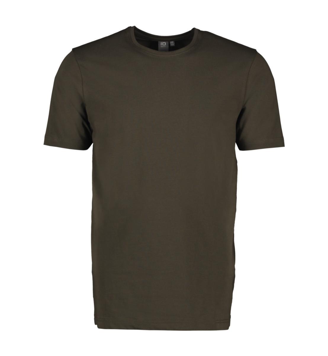 T-shirt ID Identity 0594 Stretch - T-SHIRT ID IDENTITY 0594 STR. KOMFORT OLIV STL XL