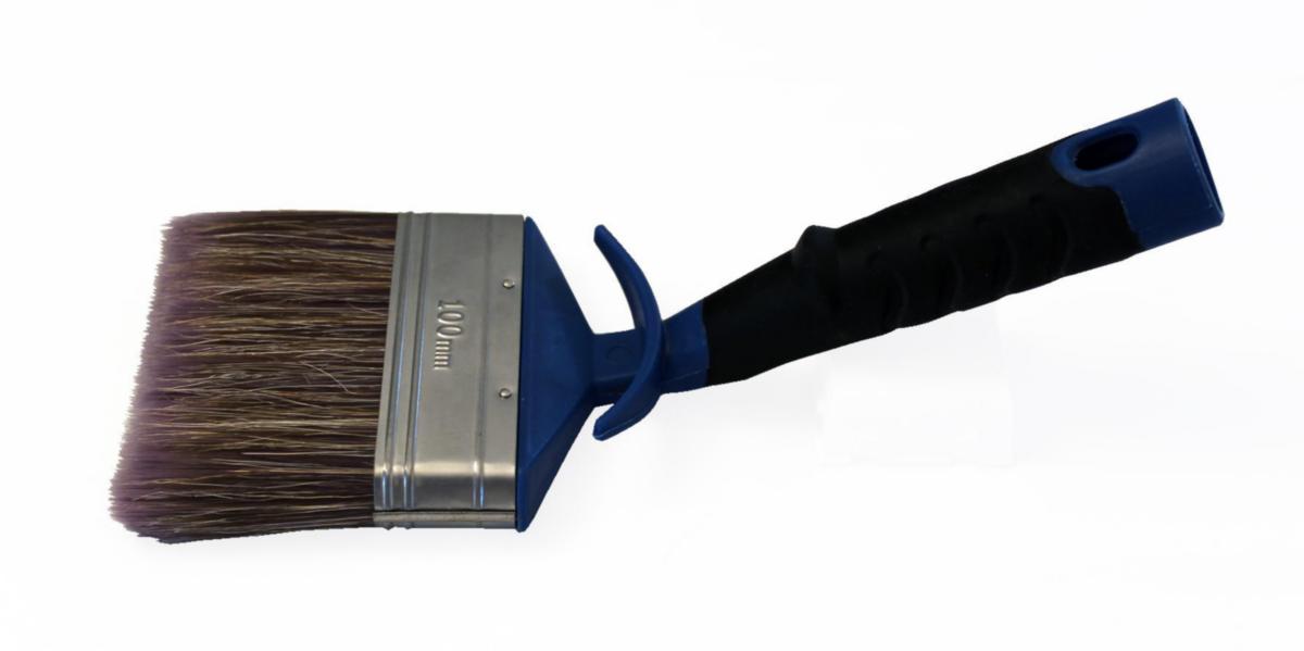 Fasadpensel Blandborst, 90-Top - FASADPENSEL  100MM BLANDBORST, 90-TOP, SOFT GRIP.