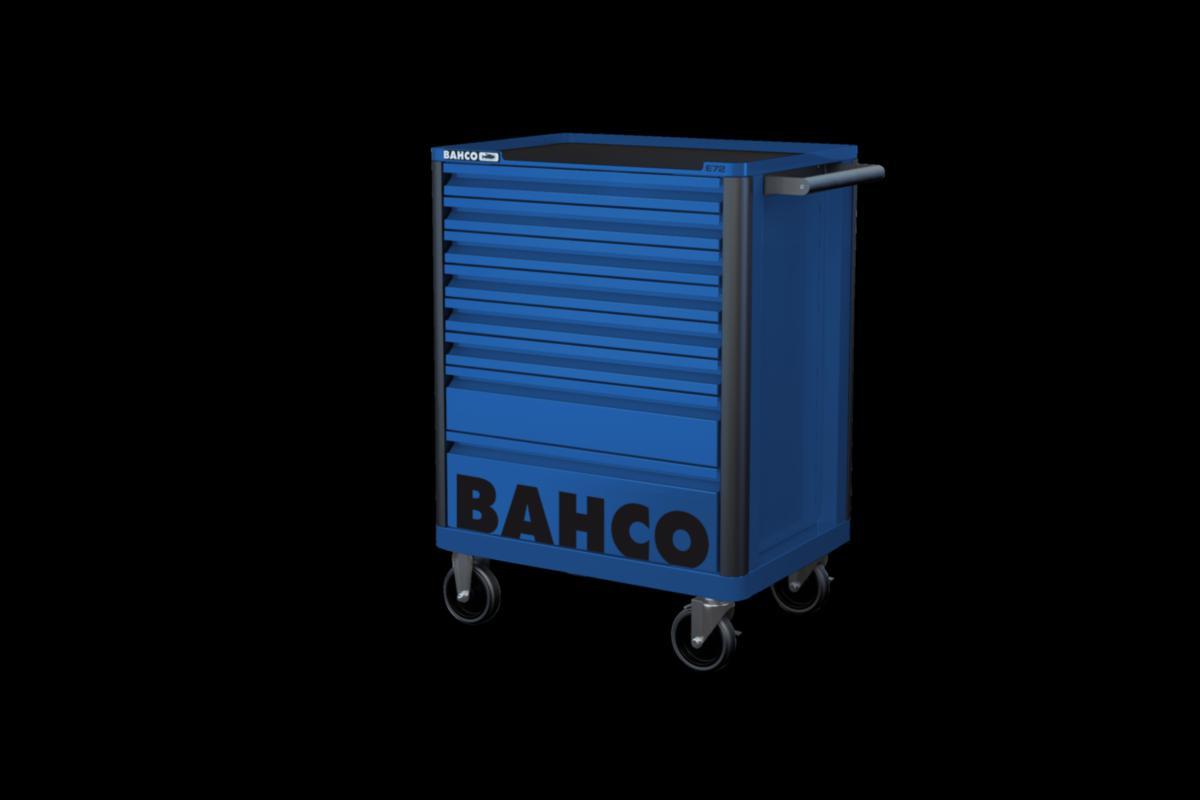 Verktygsvagn Bahco 8L E72 - VERKTYGSVAGN 8L BLÅ 26"