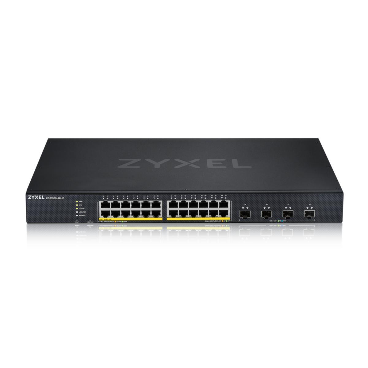 Switch 28 port GS1935 L3 POE 375W - SWITCH 28 PORTAR L3 POE 375W XGS1935-28HP-EU0101F
