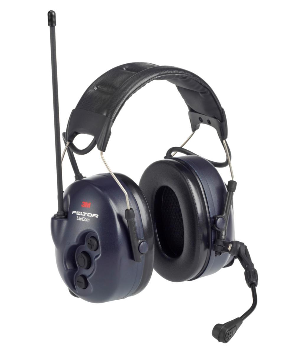 Earmuffs 3M Peltor LiteCom - EARMUFF PELTOR LITECOM HEADBAND 446 MHZ