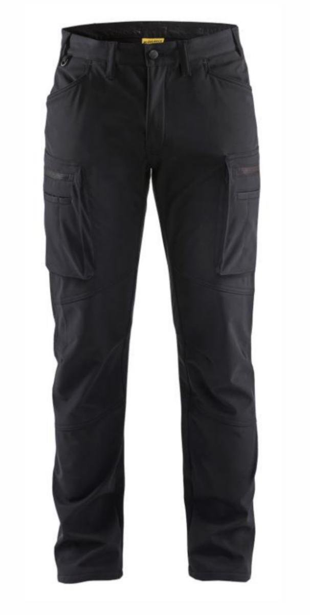 Softshellbyxa Blåkläder 1477-2513 - SOFTSHELLBYXA BLK 1477-2513 MARIN FODRAD STL D96