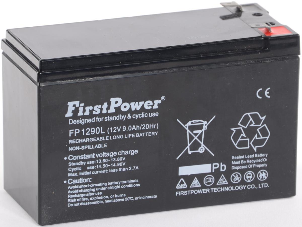 Lead Acid Battery FirstPower Vrla - BATTERI VRLA 12V 9AH FP1290