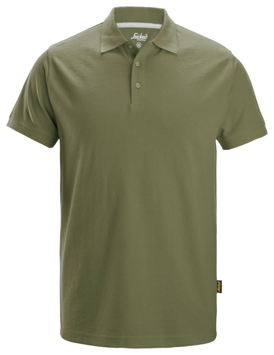 Pikétröja Snickers 2718 - PIKÉTRÖJA SNICKERS 2718-3100 UTAN FICKA KHAKIGRÖN STL 3XL