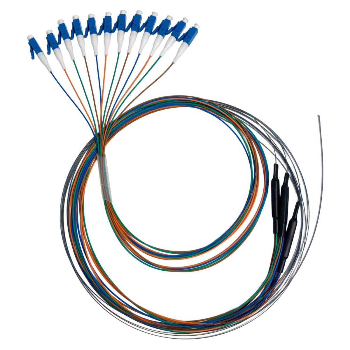 FANOUT 4XLC 2M 3-Pack - FANOUT 4XLC/UPC 9/125 2M 3P
