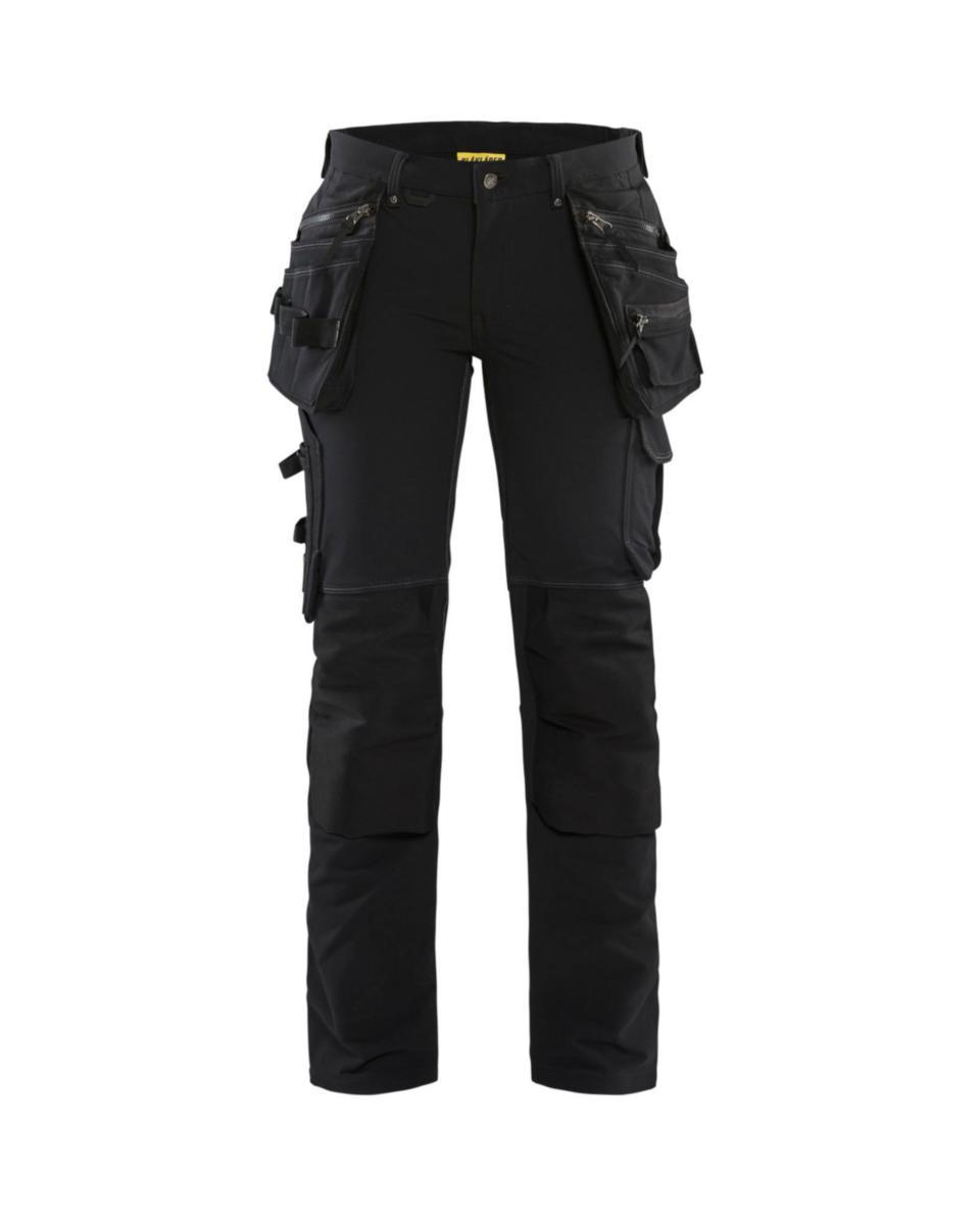 Midjebyxa Blåkläder 7198-1644 Dam - MIDJEBYXA BLK 7198-1644 SVART DAM HANTVERK C40