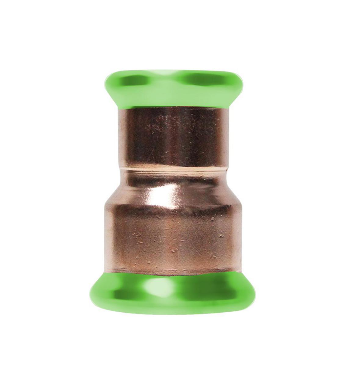 Reduction with 2 sockets Type M copper, a-collection - 18x15 REDUCER CU M A-PRESS