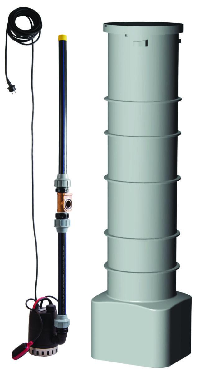 Pumpbrunn DPB1 inklusive pump CC7, a-collection - PUMPBRUNN DPB1 400MMX2000MM, A-COLLECTION